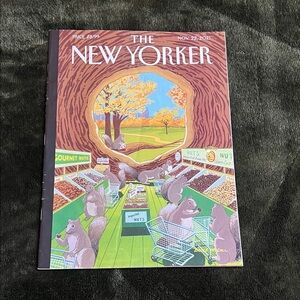 The New Yorker Magazine Cover November 22 2021